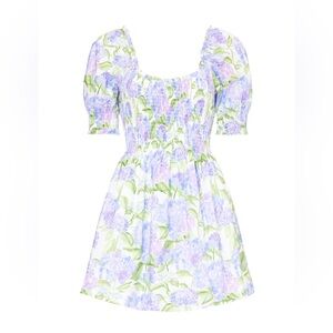 Hill House Home Naia Dress Hydrangea